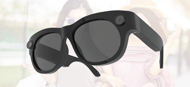 Smart camera sunglasses